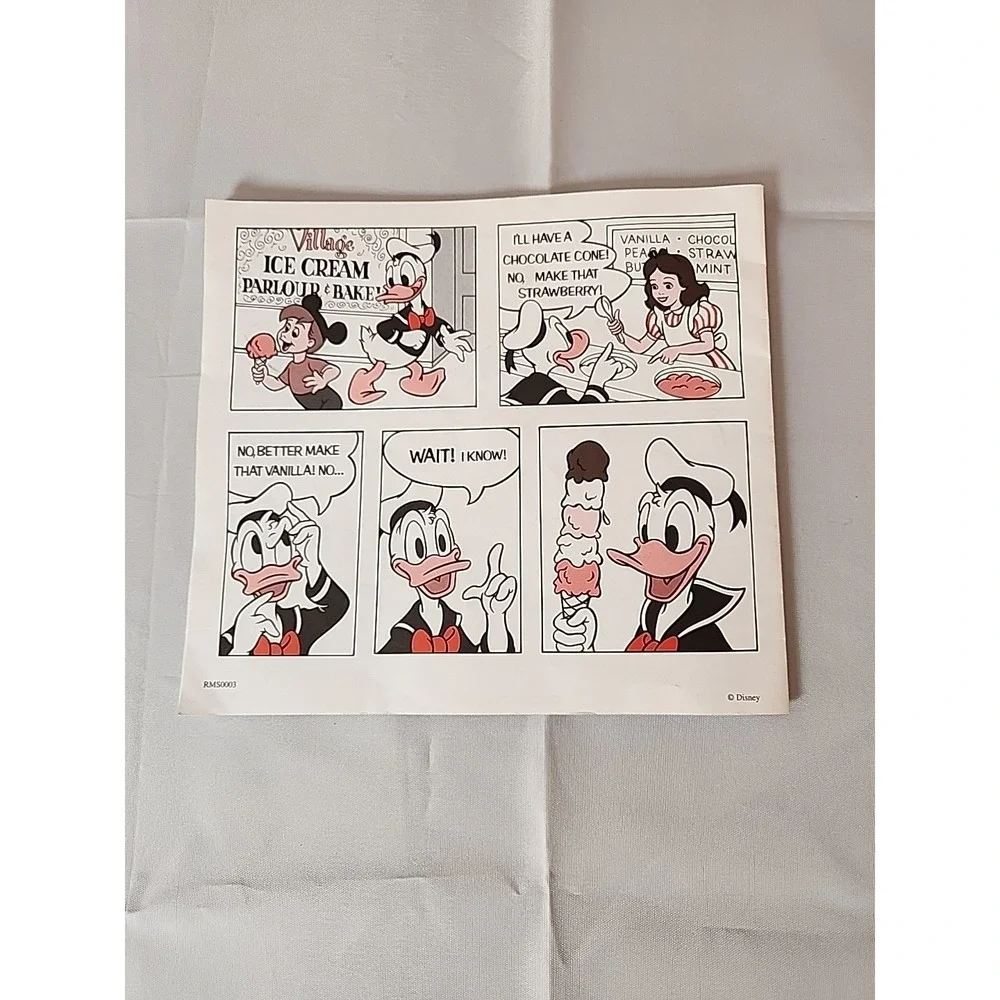 Vintage Disney Mickey's Busy Book 1986 Rare Fan Gift‎ New